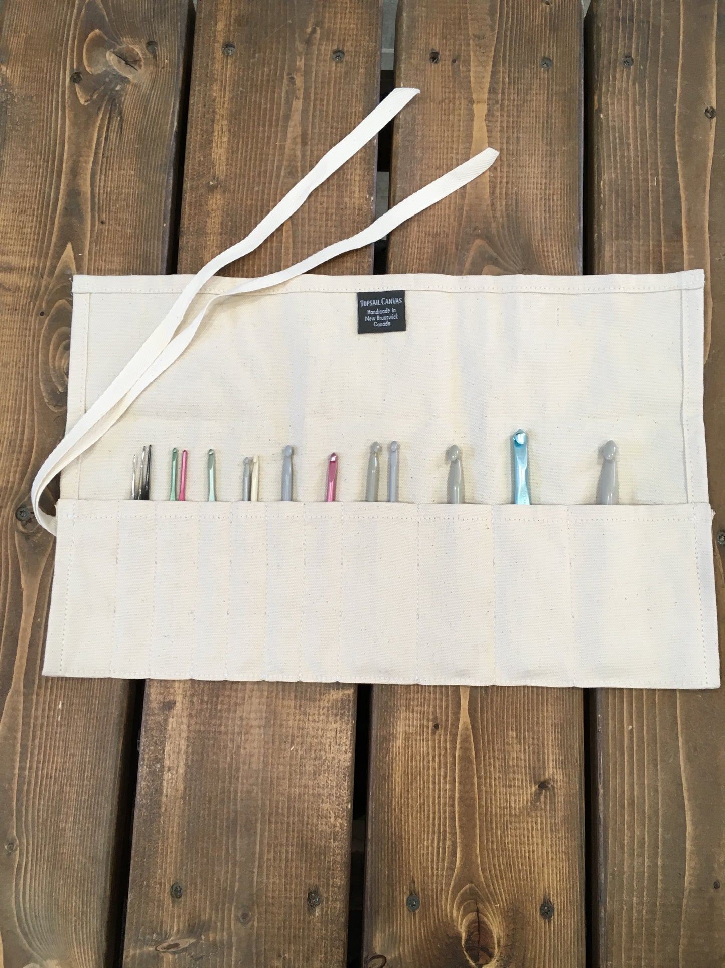 The Knitting roll - Crochet (or sock needles)